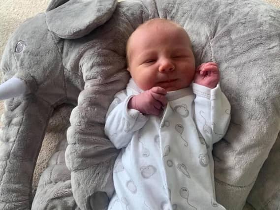 Baby Dexter, born on April 25