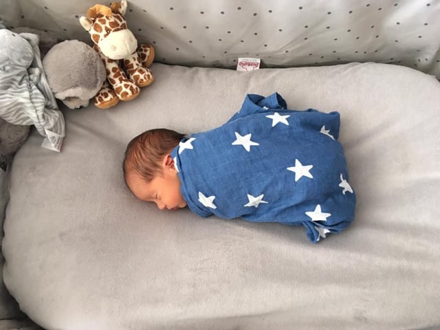 Baby Marley, born on Friday, May 15