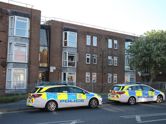 Whitehawk armed police incident
