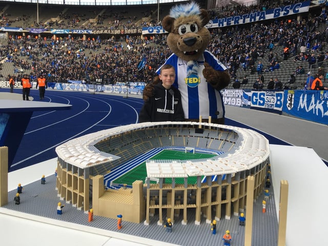 Olympiastadion, home of Hertha Berlin