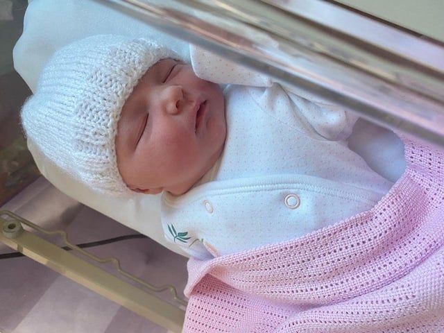 Baby Esm, born today (May 20)