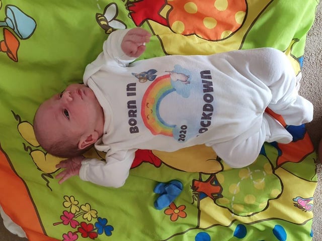 Baby Edward, born on April 16th
