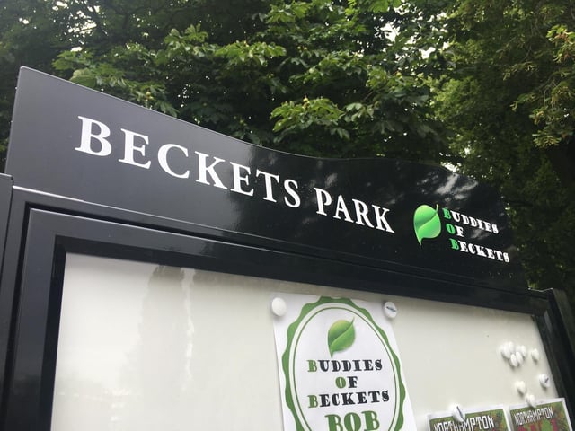 Beckets Park is among the many in Northampton that can be visited, with the tennis courts now open too