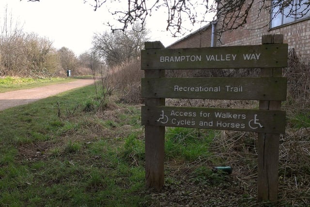 Brampton Valley Way is perfect for a walk or a bike ride along the 14-mile trail built on the way of the former Northampton to Market Harborough railway. The car park on Brampton Lane is now open.