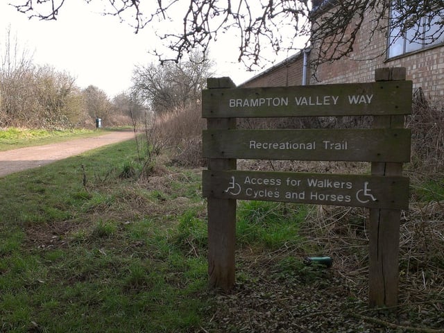 Brampton Valley Way is perfect for a walk or a bike ride along the 14-mile trail built on the way of the former Northampton to Market Harborough railway. The car park on Brampton Lane is now open.