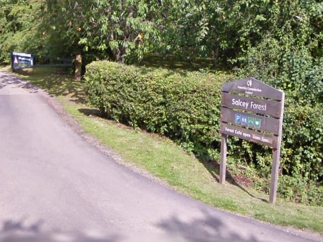 Salcey Forest can be visited by car now with the car park open but many other facilities, including the tree top walkway and the toilets, remain closed. Photo: Google