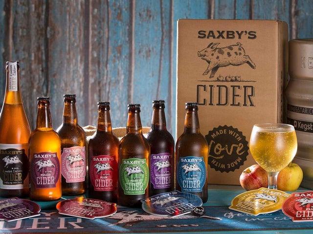 Saxby's Cider - free delivery for local customers, next working day courier dispatch across UK. Based at Grange Farm, Farndish, Wellingborough NN29 7HJ