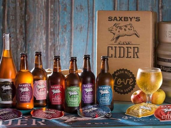 Saxby's Cider - free delivery for local customers, next working day courier dispatch across UK. Based at Grange Farm, Farndish, Wellingborough NN29 7HJ