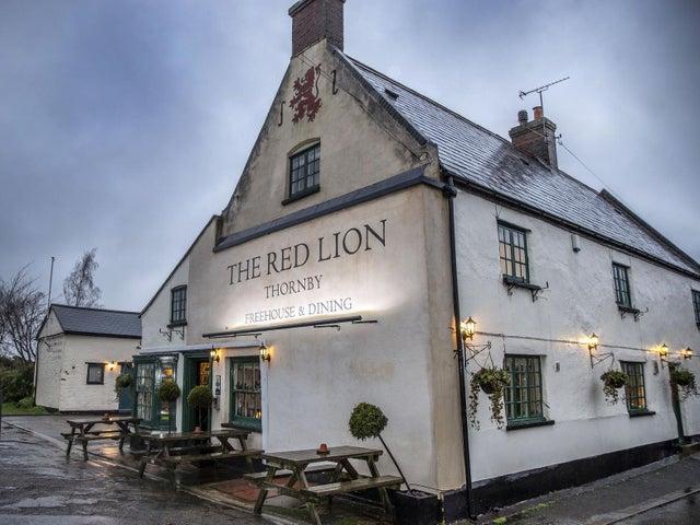 The Red Lion, Thornby, delivery around Northamptonshire