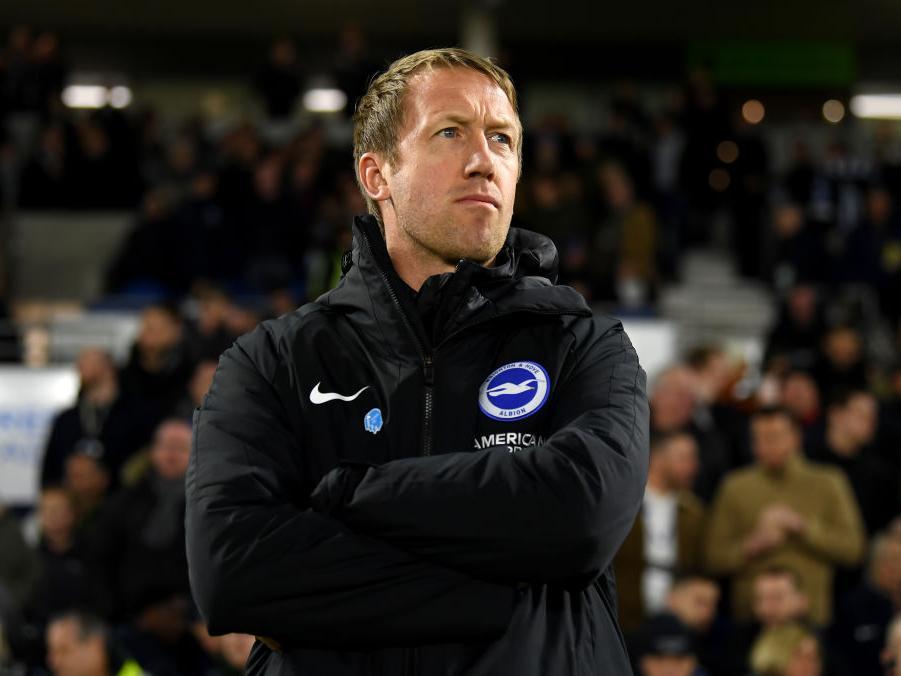 Brighton and Hove Albion head coach Graham Potter
