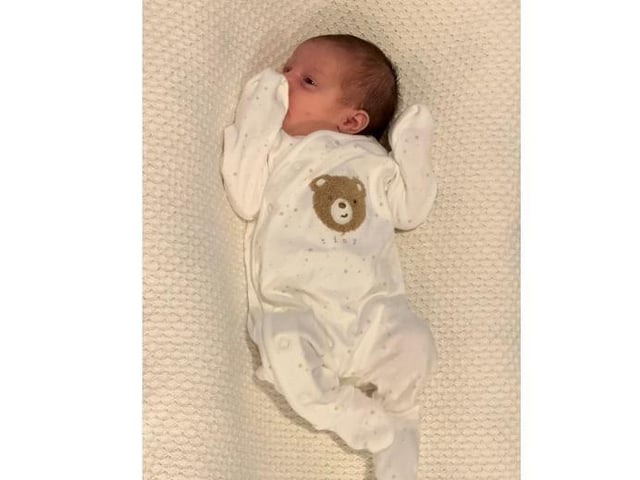 Tilly Niamh Carr was born at Stoke Mandeville Hospital on at 11.54am on April 23, weighing6lb 14oz