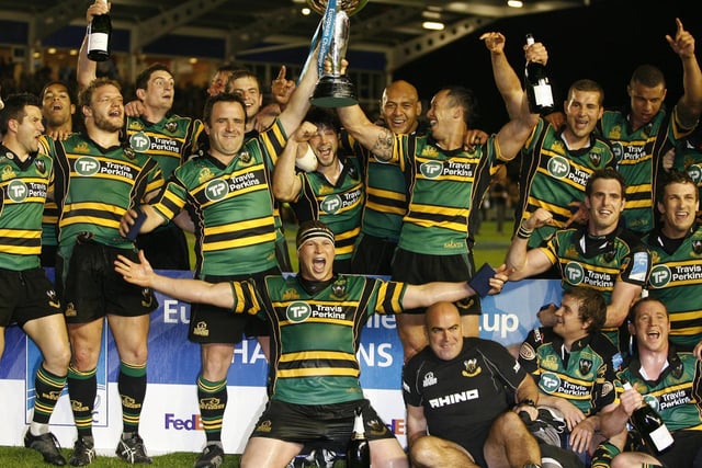 There was delight all round for Jim Mallinder's men