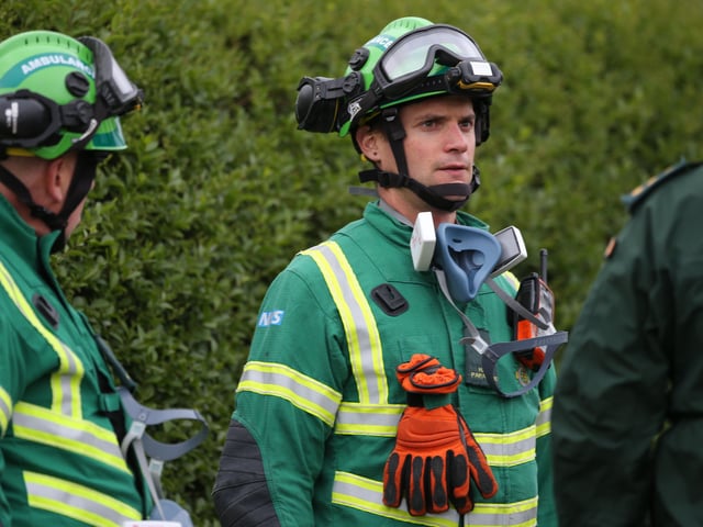 Emergency services were alerted to Horton Road after reports of a strong smell of fuel coming from a flat