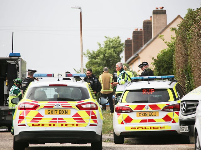 Emergency services were alerted to Horton Road after reports of a strong smell of fuel coming from a flat