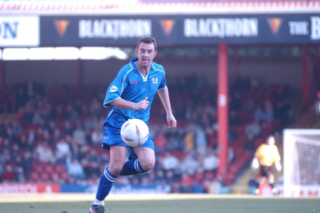 RICHARD SCOTT: The right-back left Posh for Telford in 2001 and went on to play and manage Spalding United while running soccer schools for young children.
