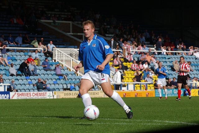 SIMON REA: The centre-back  played almost 200 times for Posh before leaving in 2005 when he fell into non-league football with Nuneaton.