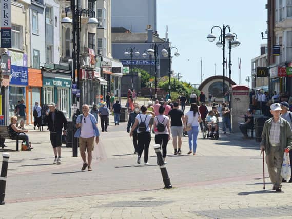 Hastings town centre