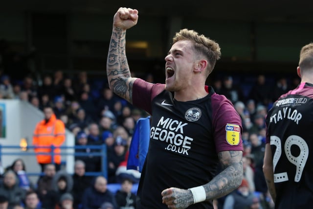 SAMMIE SZMODICS: Apps: 10. Average mark: 7.35.
Best performance: v Ipswich (away).
The attacking midfielder’s energy and enthusiasm as much as his natural ability galvanised a Posh side who were on the slide when he arrived on loan in January. He immediately struck up a fine understanding with Toney and when Siriki Dembele joined them up top the result was electric. One of the top loan players in Posh history.
GRADE: B+