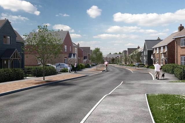 Plans for 240 homes were approved this month, in addition to 700 already under construction