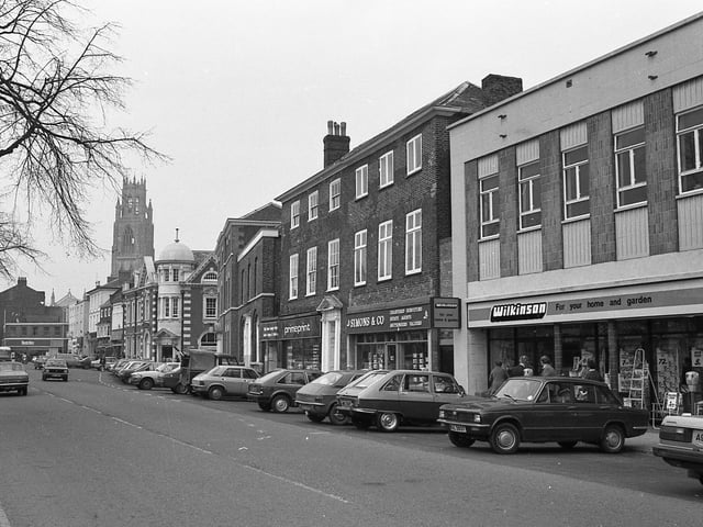 Wilko at its former site.
There, it can be seen trading under its old name, Wilkinson.
Today, it is based at the Pescod Square Shopping Centre, which at this point, was still about 20 years away from opening.