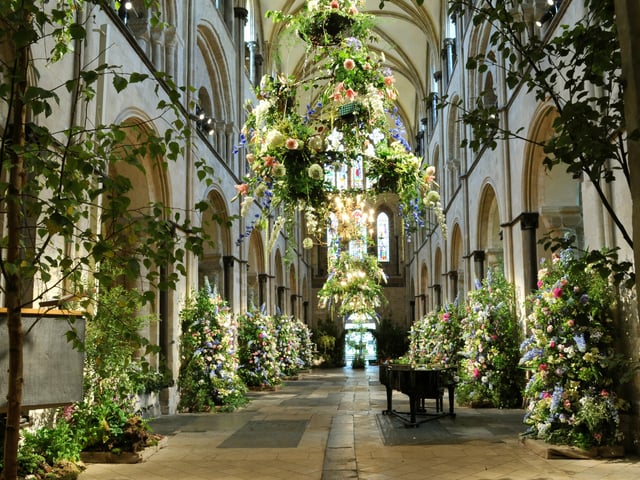 Chichester Cathedral Festival of Flowers 2012. Picture: Louise Adams