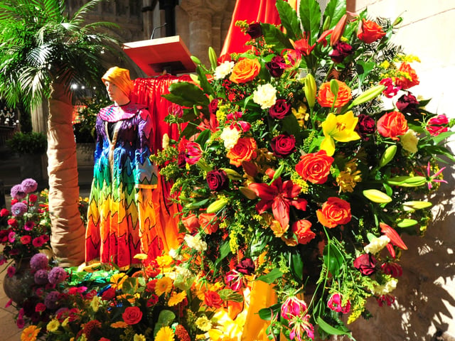 The 2014 Festival of Flowers. Picture by Kate Shemilt