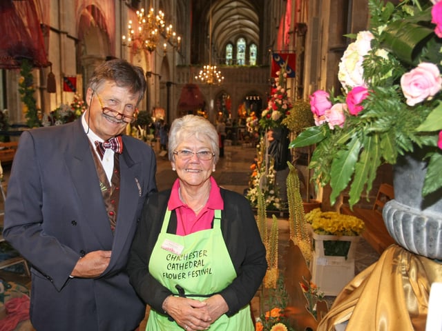 The 2016 Festival of Flowers at Chichester Catherdral. Picture: Derek Martin