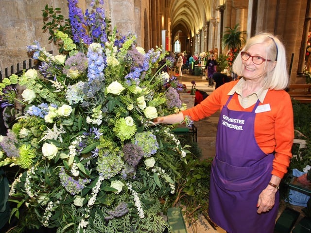 The 2016 Festival of Flowers at Chichester Catherdral. Picture: Derek Martin