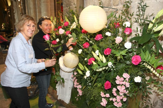 The 2016 Festival of Flowers at Chichester Catherdral. Picture: Derek Martin