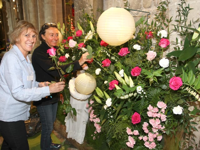 The 2016 Festival of Flowers at Chichester Catherdral. Picture: Derek Martin