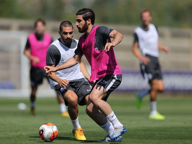 Back in training at Lancing