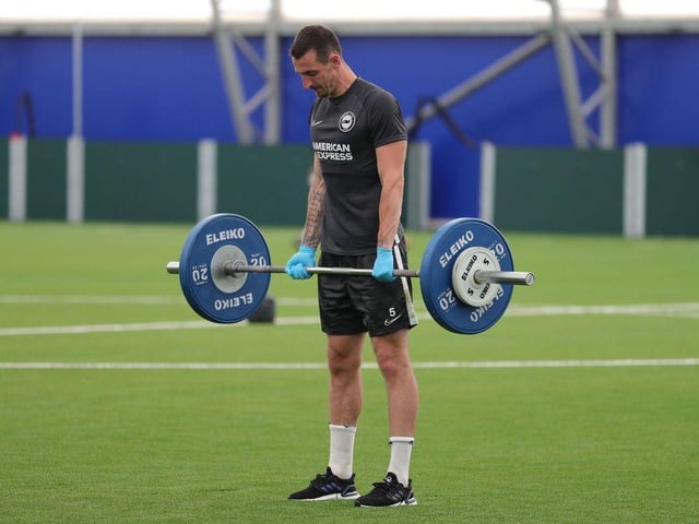Back in training at Lancing