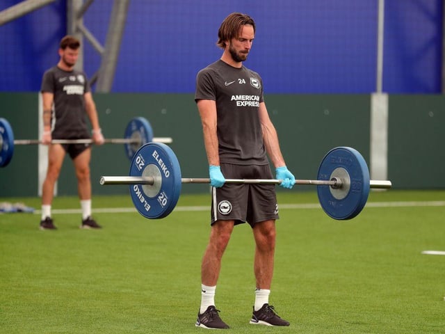 Back in training at Lancing