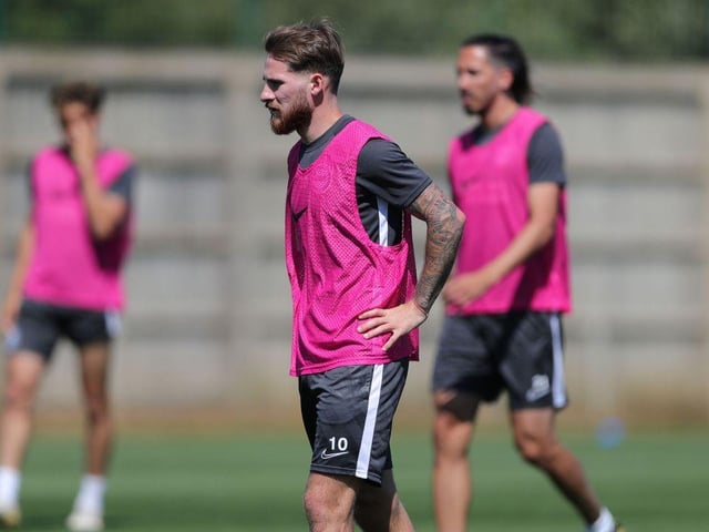 Back in training at Lancing