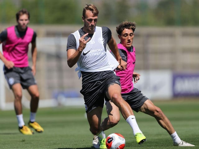 Back in training at Lancing