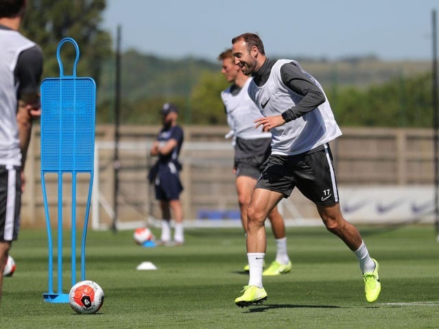 Back in training at Lancing