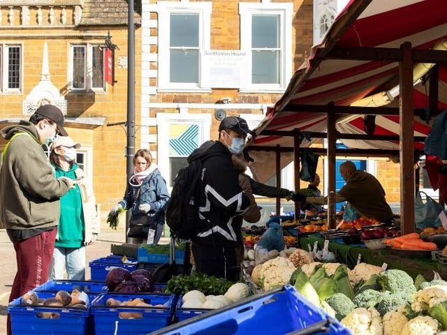 Northampton town centre market