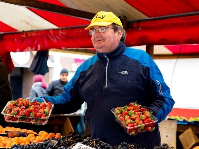 Northampton town centre market