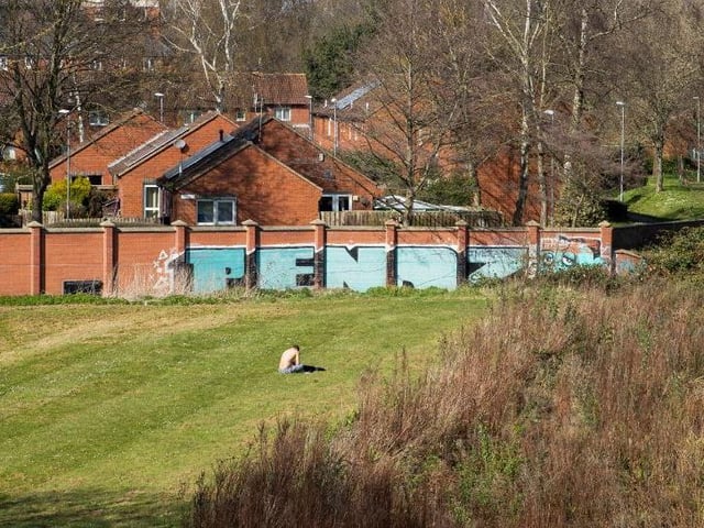 Sitting out in the sun was not permitted during the initial lockdown period