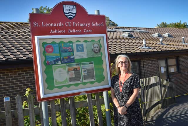 St Leonards CE Primary School reopens to pupils. Monday, June 1.

Headteacher Marie Burgess

(Photos only to be used within Sussex Newspapers) SUS-200106-095944001