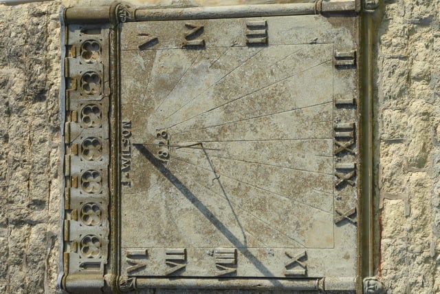The sundial in Whitchurch by Richard Stevenson