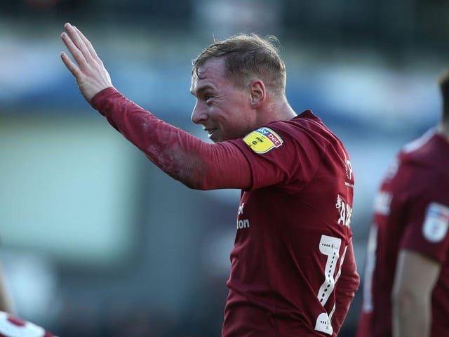 12 - Nicky Adams is third in the division for assists, behind Crewe's Charlie Kirk (14) and Exeter's Randall Williams (15)