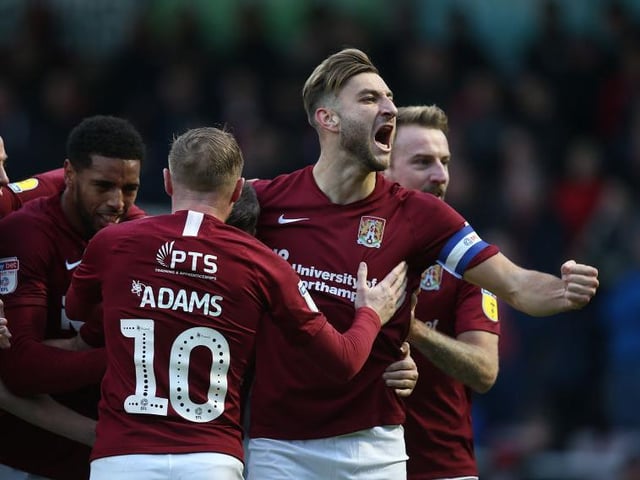 1.2 - Charlie Goode loved a block, his average of 1.2 per game is the second best in League Two. Only Newport's Mark O'Brien makes more.