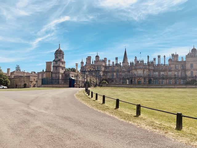 Amelia Raper at Burghley House