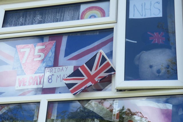 Mr Ted A Bear enjoyed the VE Day celebrations