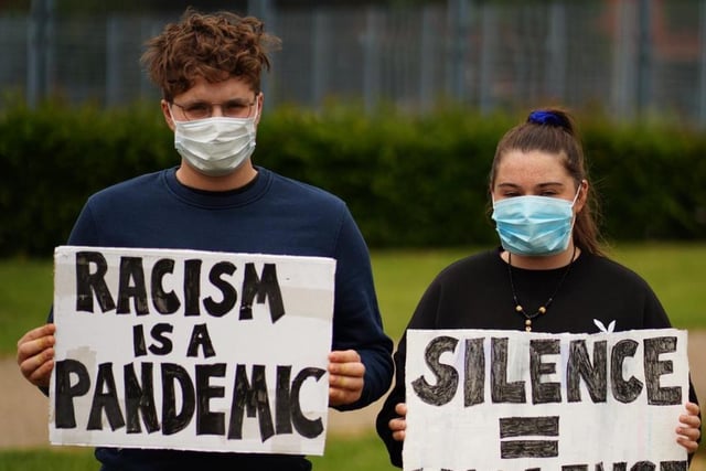 We are in the midst of a global pandemic, so this really is a protest like no other