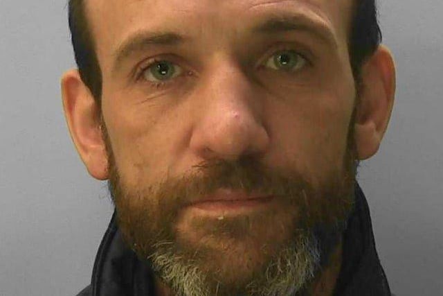 James Elliott, 39, of Hedley Way, Hailsham, was caught by police with five large bags of amphetamine weighing around 10kg and worth up to £100,000 in the boot of his car. On March 5, he was sentenced to 40 months in prison.