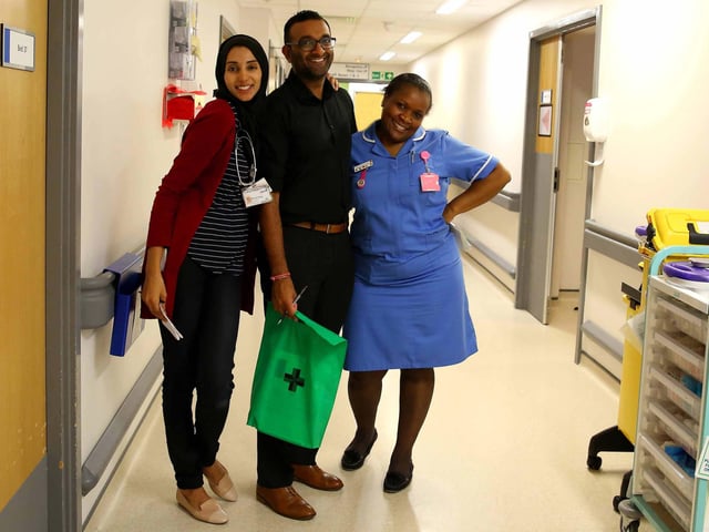 Paramedic Paparazzo - 2015 at Peterborough City Hospital
