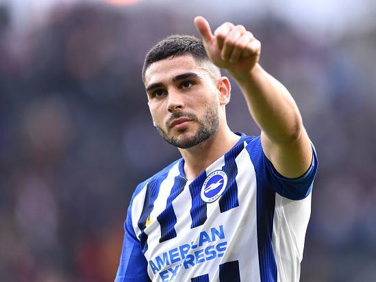 Always a problem for defenders. Even when he's not on target he causes problems for the opposition with his relentless workrate. Maupay has eight goals in his debut season in the top flight and the Frenchman showed his poaching instinct once again with a nice header to earn a point at Sheffield United.