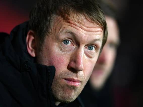 Brighton and Hove Albion head coach Graham Potter